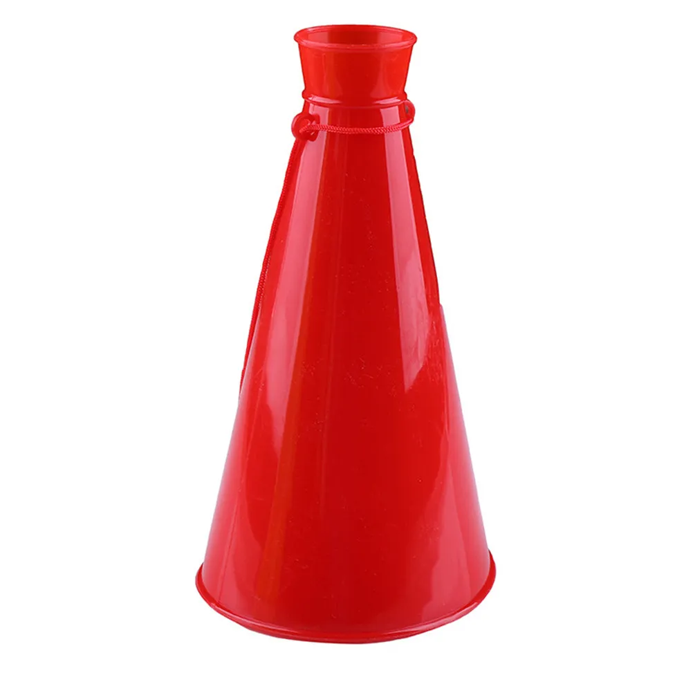 6Pcs Plastic Stadium Horns For Birthday Party Games Football Trumpet Cheer Prop Favor Loudspeaker Fans