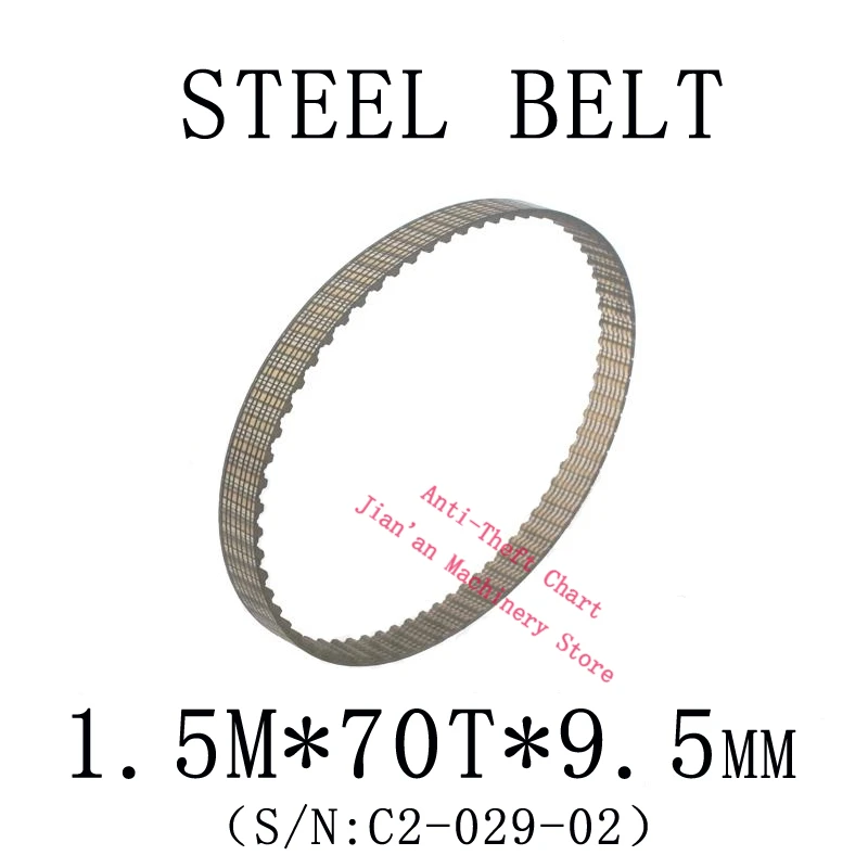 Timing belt 1.5Mx87T 1.5M*70T*9.5mm 1.5Mx90Tx9.5mm Industrial belt width for cj0618 Mini Lathe machine west matt C2 C3 lathe