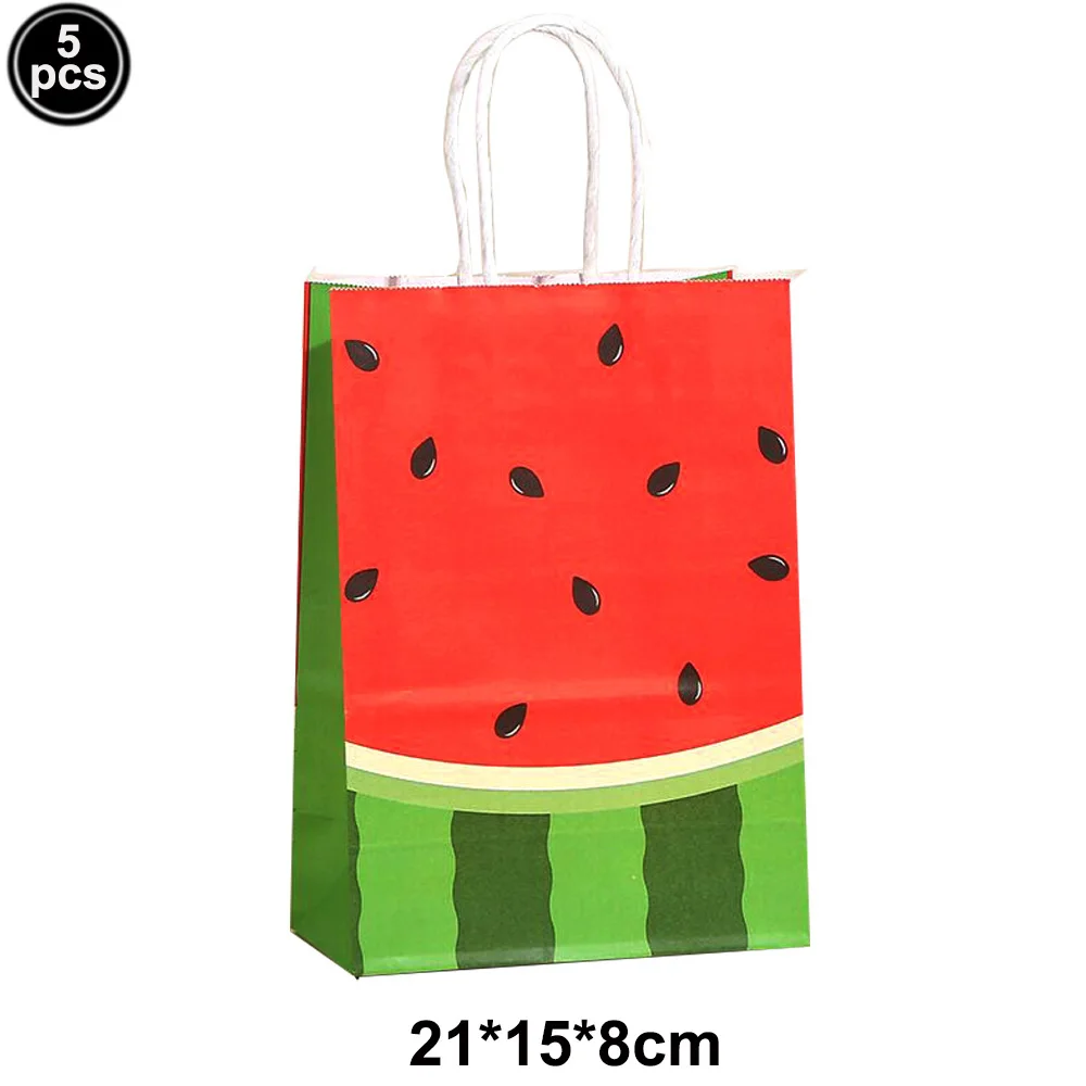 Wassermelonen-Geschirr, Kindergeburtstag, Party, Pappteller, Servietten, Strohhalme, Tassen, Dekorationen, Sommer-Partys mit Wassermelonenmotiv – Detail 12
