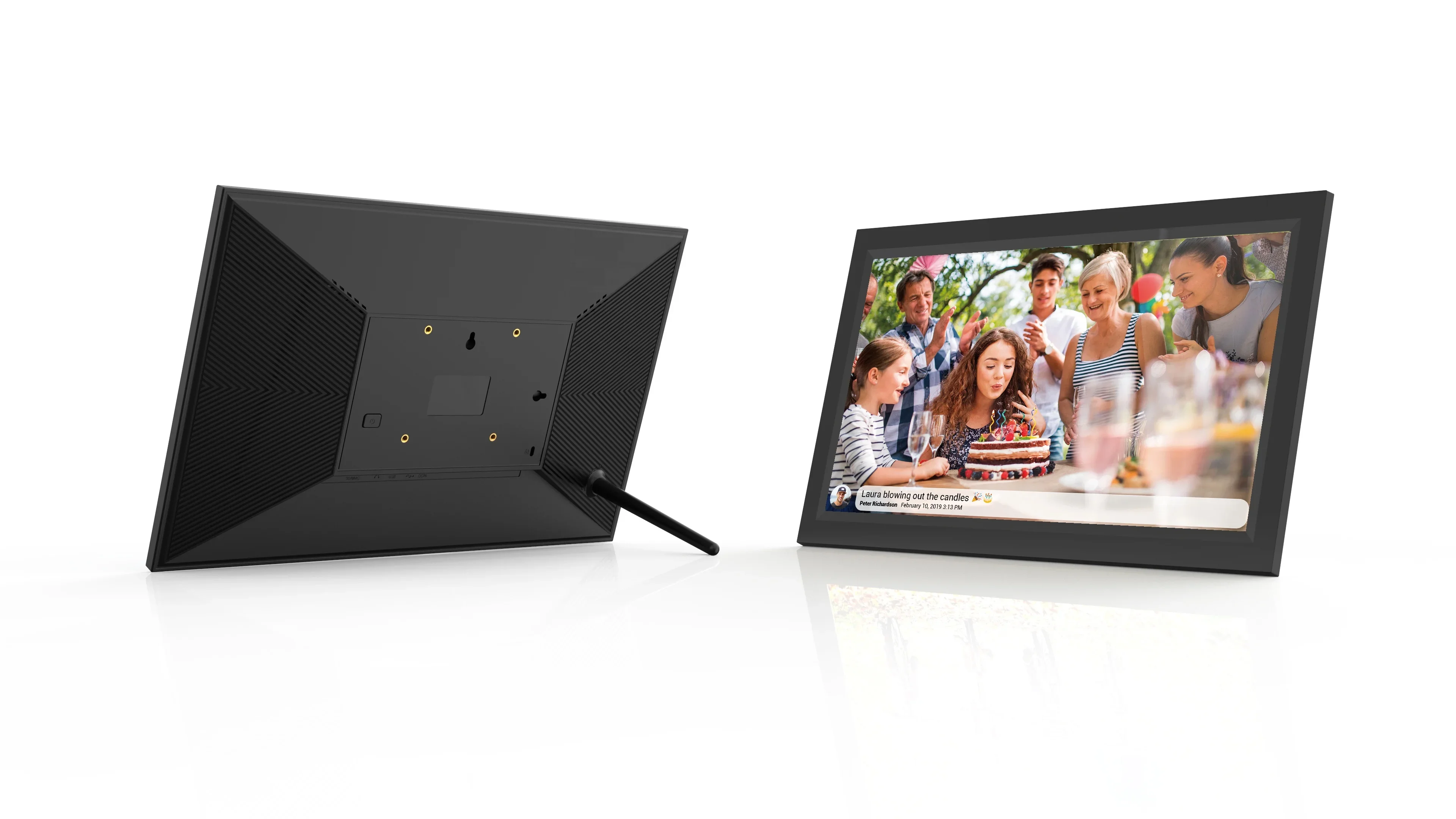 Moldura Digital Full HD com Wi-Fi, 15.6 ", Wi-Fi