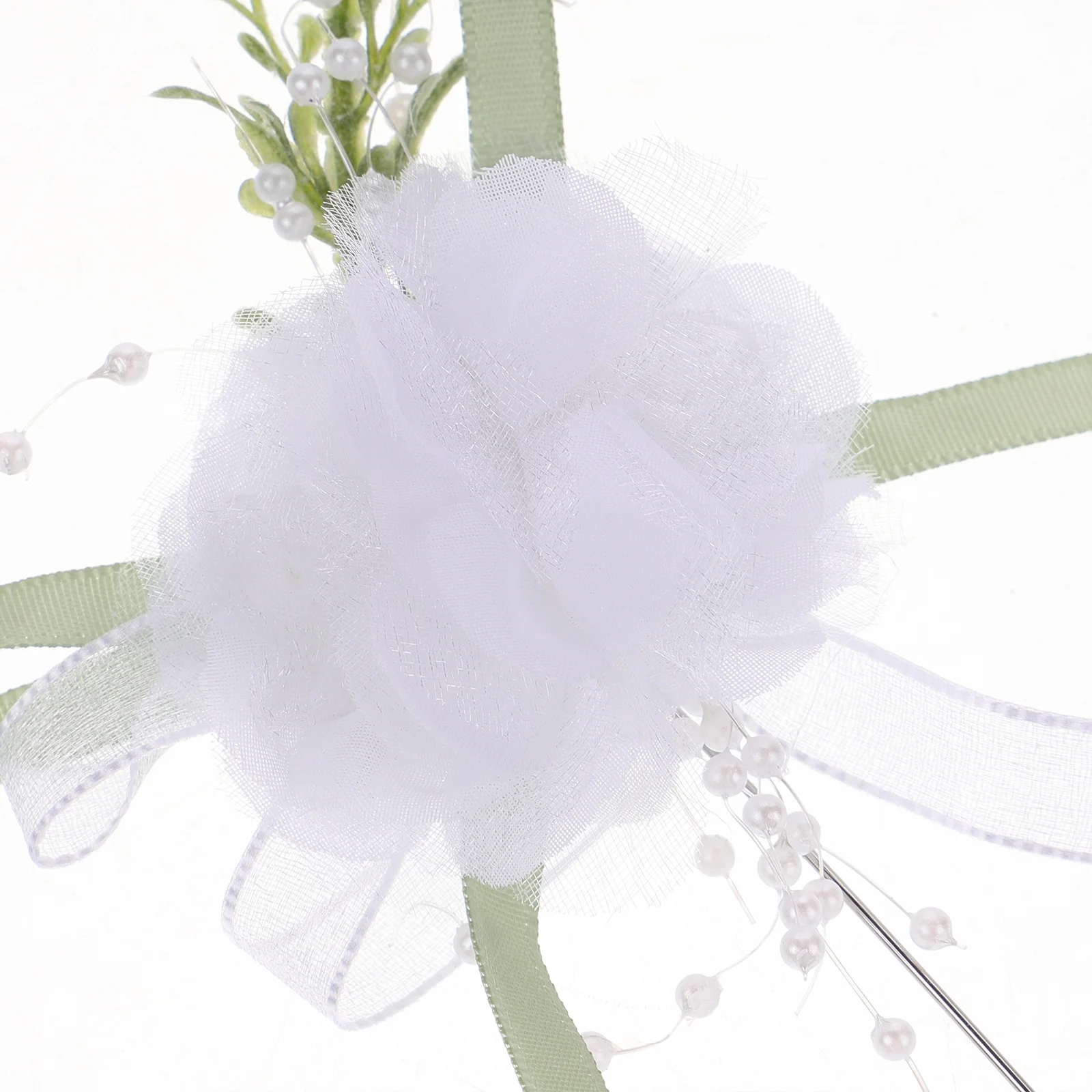 

Exquisite Groom Boutonniere Artificial Fresh Color Wedding Floral Corsage Bridal Decoration Wedding Accessories for Bride