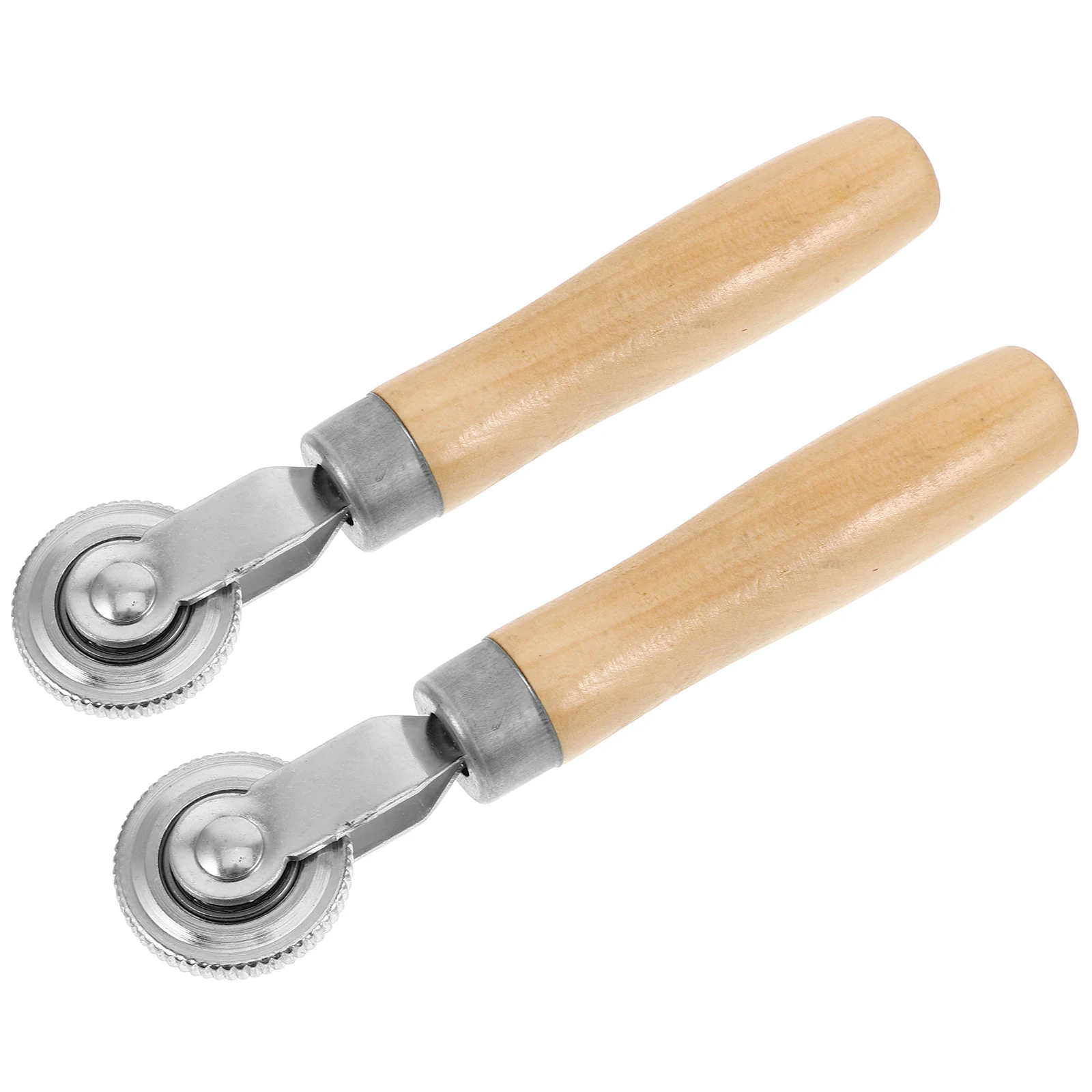 

2pcs Car Repair Roller Wood Handle Patch Tool For Bicycles Motorcycles Quick Fix Leak Emergency Tire Patches Hand Roller Durable