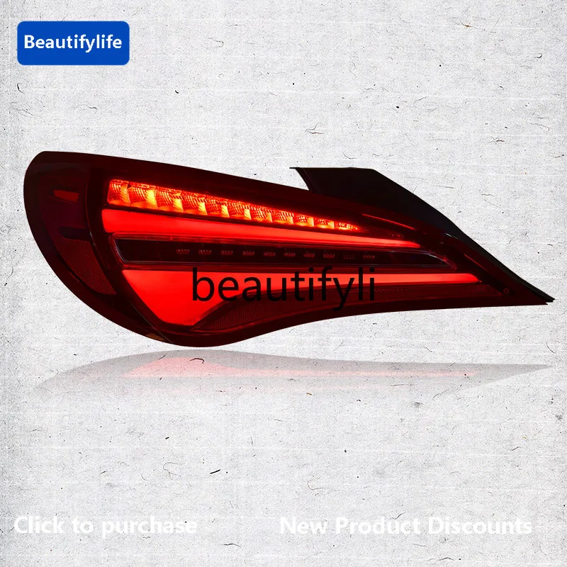 

Комплект задних фонарей CLA 13-19 W117: модифицированный светодиодный комплект задних фонарей для моделей с базовой комплектацией и высококлассными вариантами.