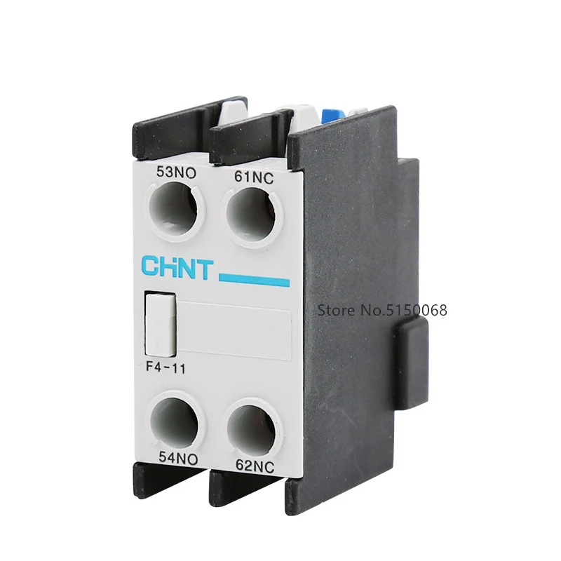 CHNT CHINT CJX2 Series AC Contactor Auxiliary Contact F4-02 F4-04 F4-11 F4-13 F4-20 F4-22 F4-31 F4-40 NCF1-11C