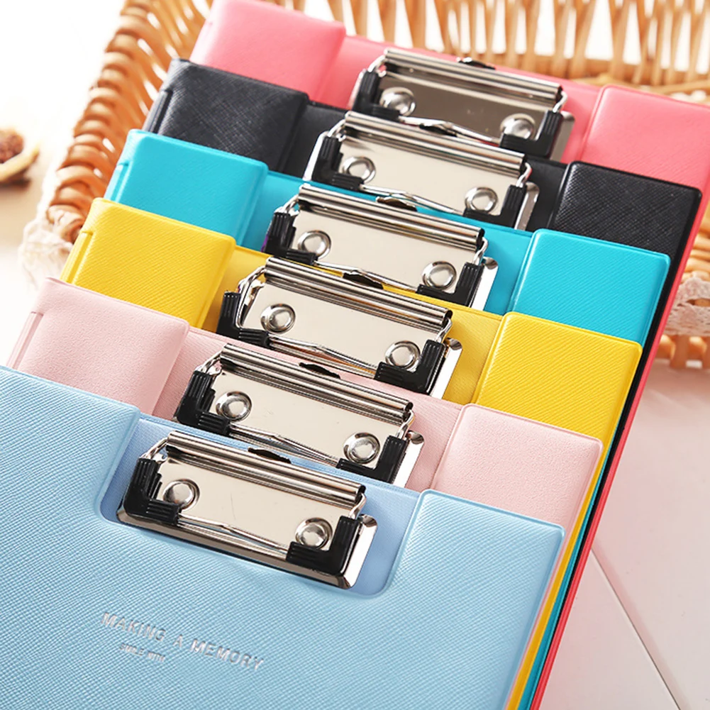 

Foldover Clipboards Clipboard Folder With Built-in Pen Holder For A4 With Lid Writing Board With Metal Clip 315mm X 225m