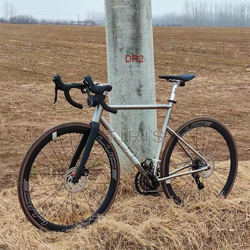 

TIRIS-DR2 Bike Road Bicycle Frame，Horizontal top tube frame， Accessores Race Cycling Frameset 700C Custom