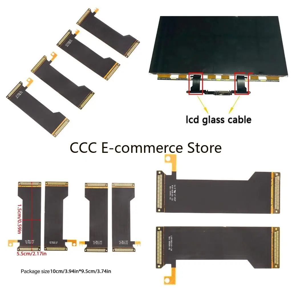 

LCD Display Connector Ribbon Flexible Cable Module Replacement For A1706 A1707 R58A