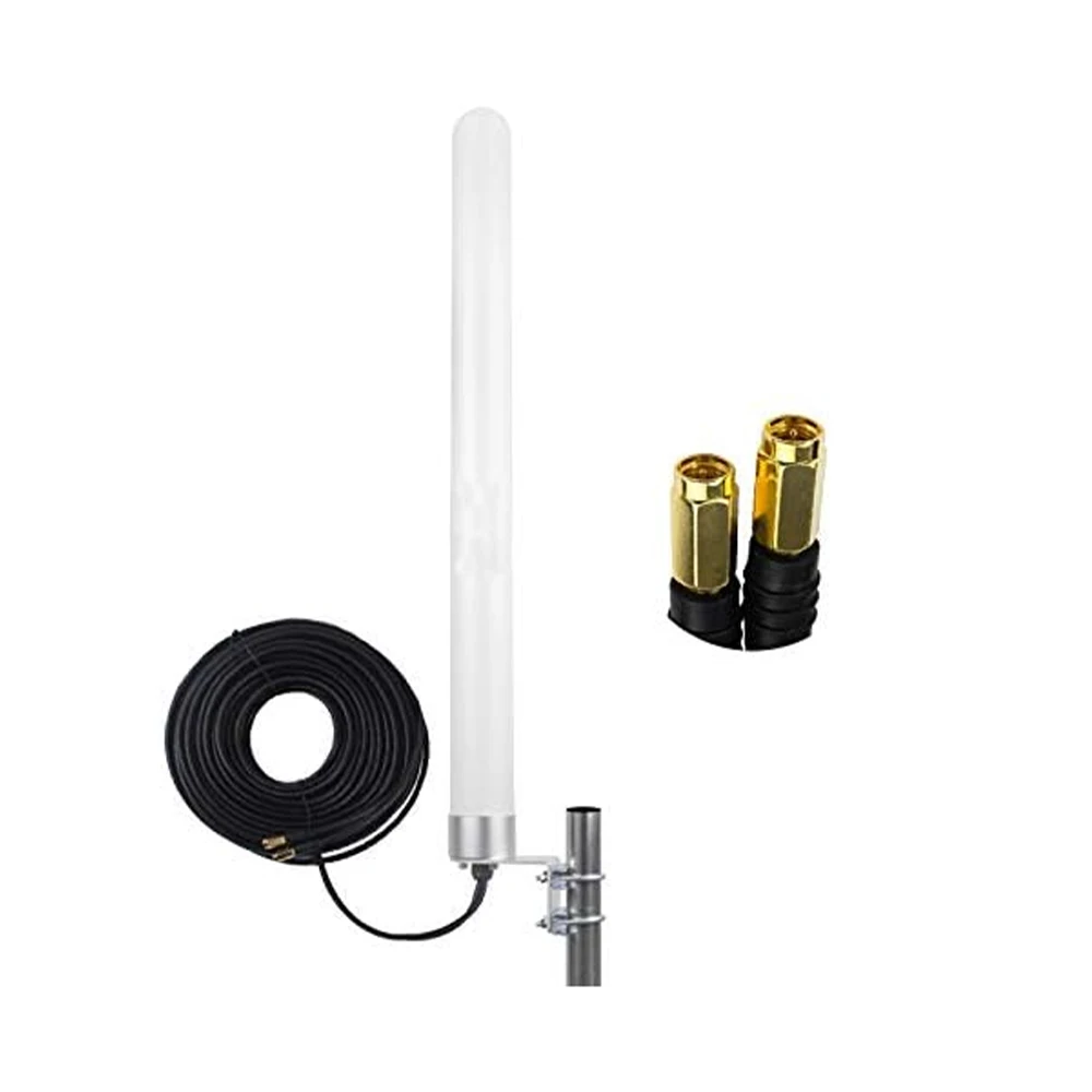 4G 700-2700mhz Outdoor mimo Antenna 4G LTE 5g -with 15m Cable SMA TS9 Connector for Huawei Router Signal Booster