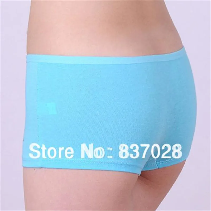 حار بيع 5 قطعة/الوحدة المرأة سراويل القطن السيدات الطباعة ملخصات بويشورت الملابس الداخلية موافق كلمة 86568 #6