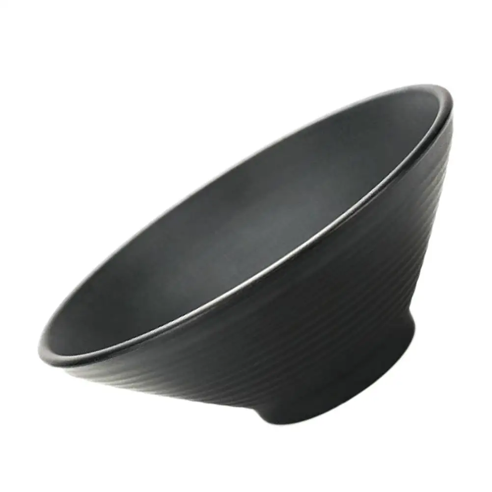 

Melamine Bowl Large Capacity Non Slip Smooth Practical Ramen Salad Porridge Kitchen Hotel Restaurant Tableware