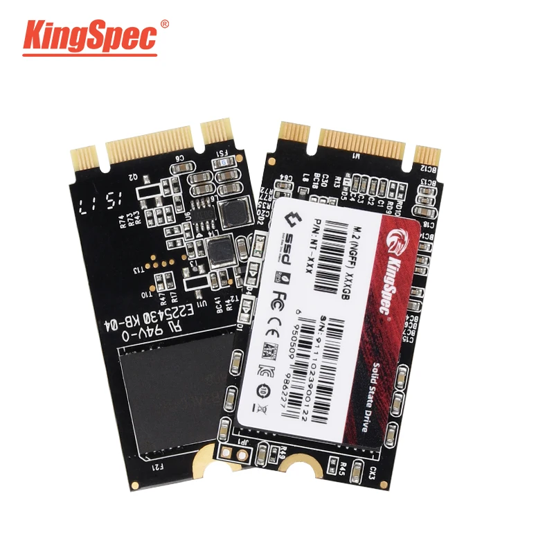 KingSpec-Disco Rígido Interno para Desktop, Laptop, Computador, SSD, NGFF, SATA, SSD, 120GB, 240GB, 1TB, 2TB, M2, 2242, 2280