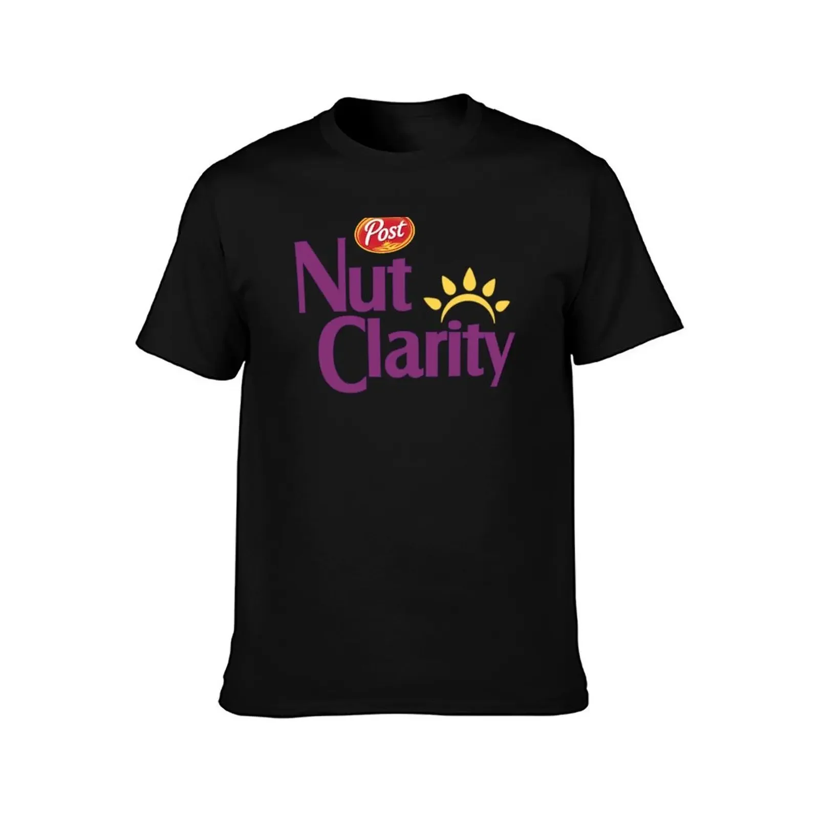 Post Nut Clarity Bran Cereal Logo Parody T-Shirt graphics cute tops anime tshirt customizeds t shirt men