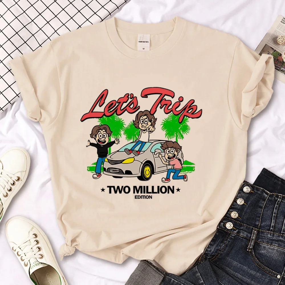 Sturniolo Triplets T-shirts Women Summer Streetwear Tee Female Graphic Clothes Women Clothing