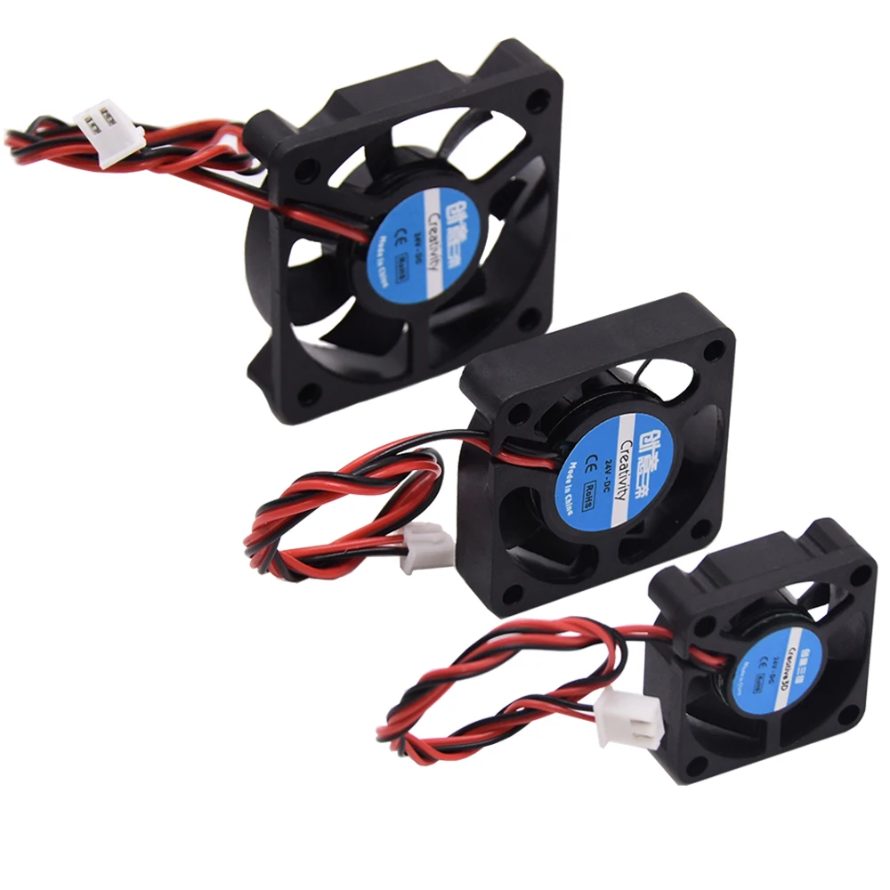 3010 Fan 28MM 30x30x10MM 12V 24V 2.54 Terminal DC Cooler Small Cooling Axial Fan DIY Reprap For J-Head Hotend 3D Pinter Parts