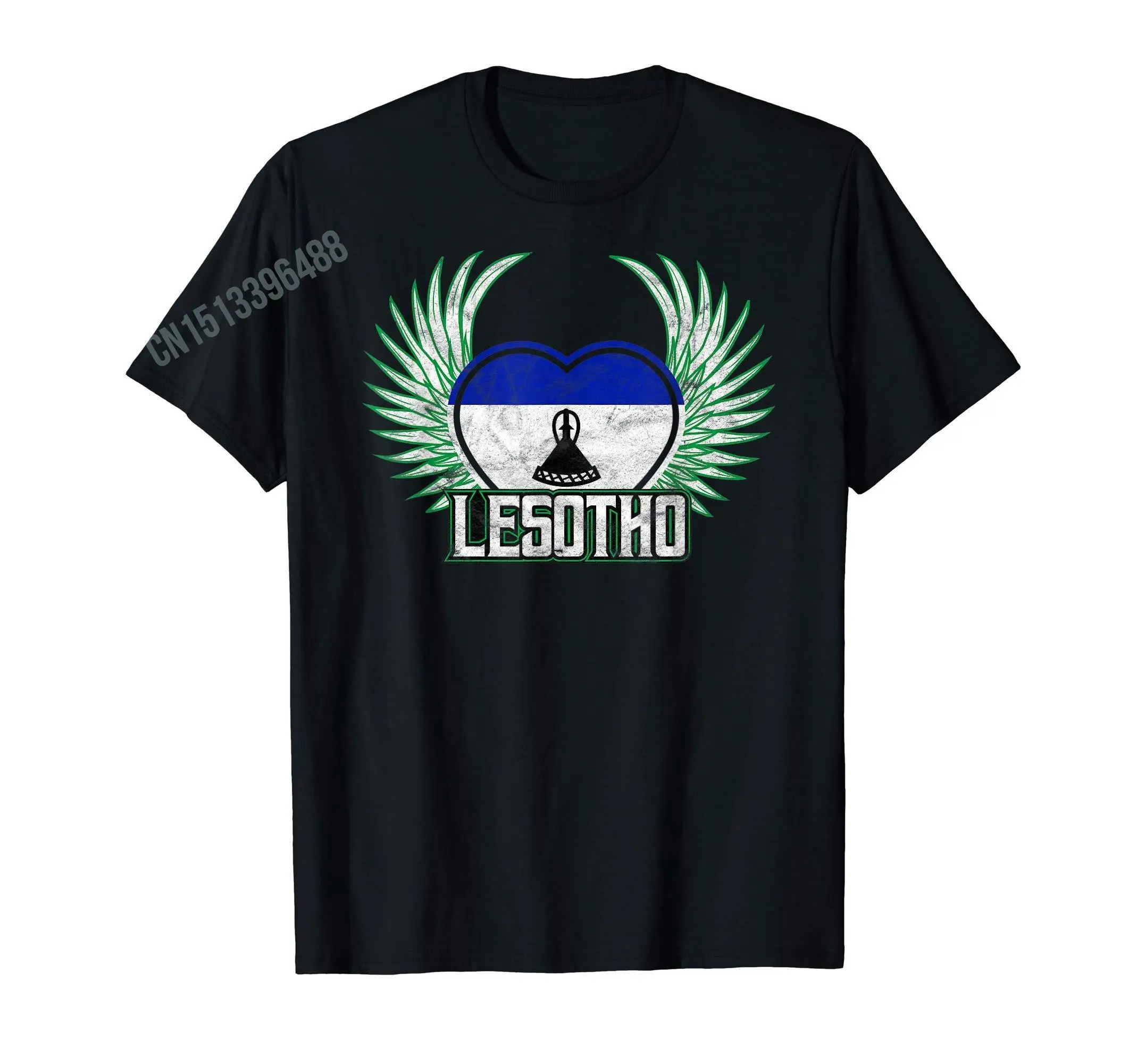 More Design Lesotho Mosotho Tee Flag souvenir Gift Maseru T-Shirt Map For Men Women T Shirt Tops Cotton Tees