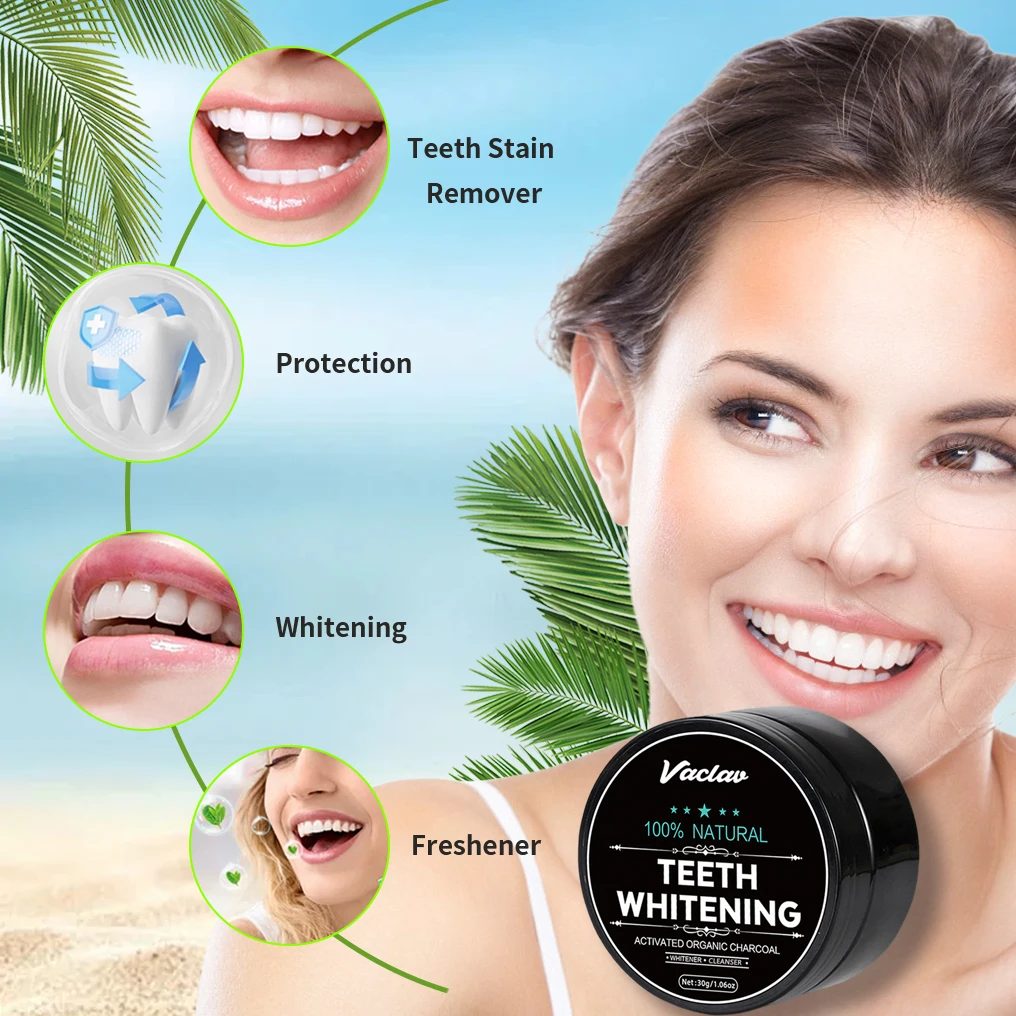 Vaclav Activate Charcoal Teeth - огляд і ціна Teeth Whitening Filter