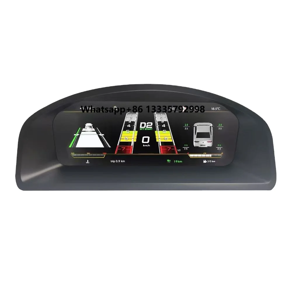 

12.3'' LCD Digital Dashboard Display Cluster for VW T5.1 2010-2015 Years Auto Instrument Panel Virtual Tacho Cockpit