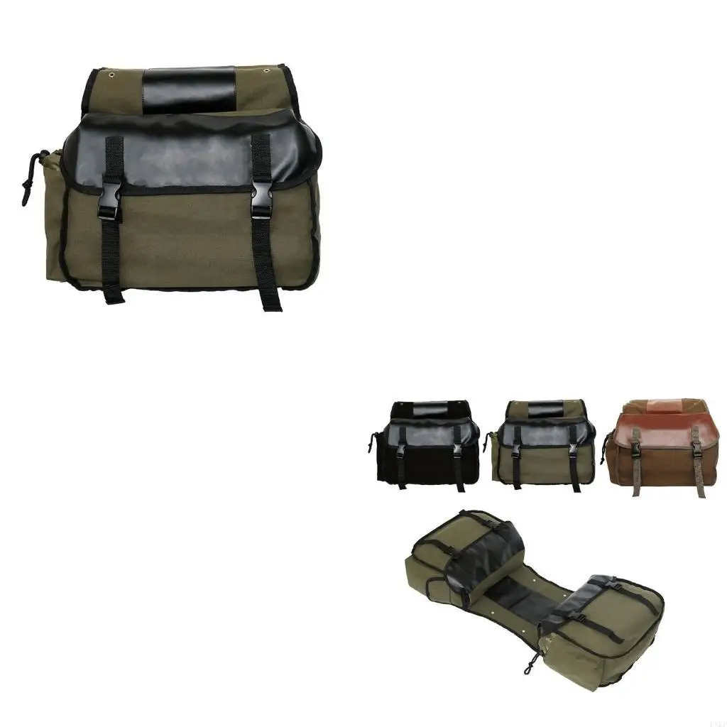 

Bike Bag Double Bag, Three-Dimensional Bicycles Bag Pannier Rack, 40L Large Bike Bag Bicycles Luggage Bike Bag