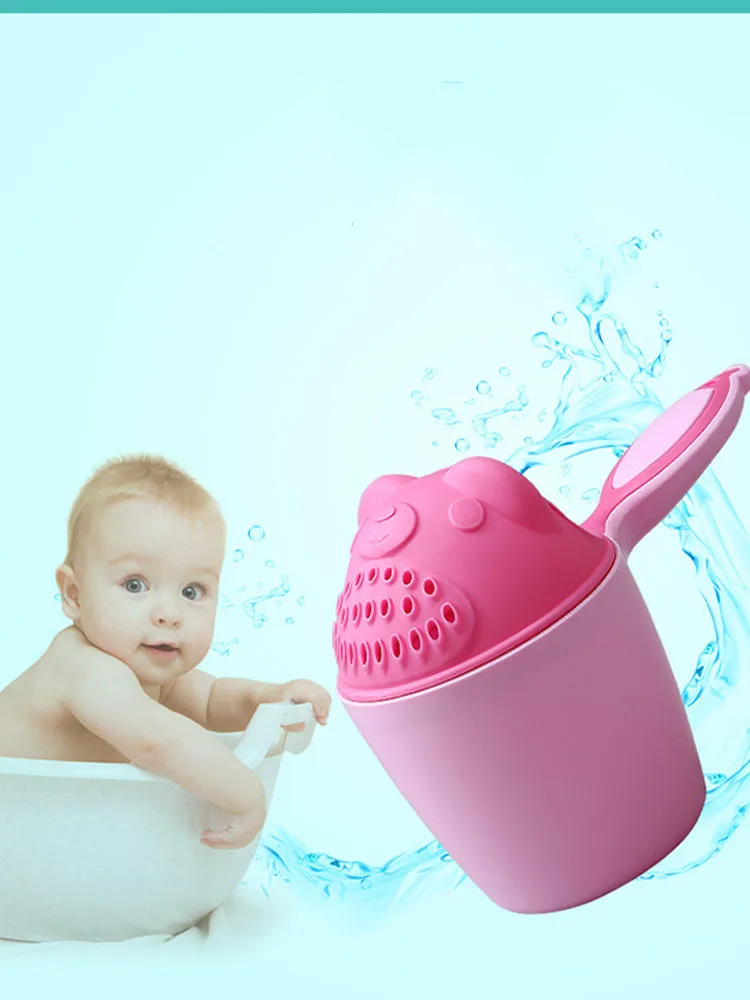 Protect Your Baby Eyes with This Shampoo Rinse Cup Multifunctional Bathing Supplies Shower Tools for Kids