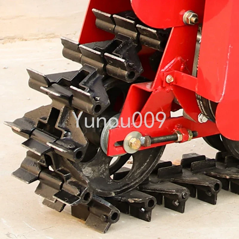 Track Cultivator Agricultural Use Trenching Soil Cultivation Plough Field Soil Cultivation Gasoline and Diesel Models Chain