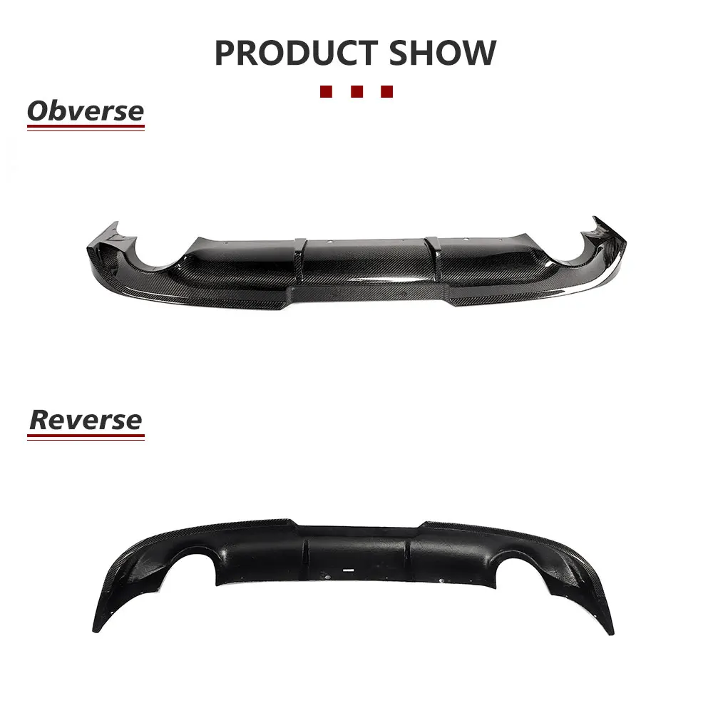 Carbon Fiber Rear Bumper Diffuser For Infiniti G37 2 Door 2009-2013 US Version Only Rear Diffuser