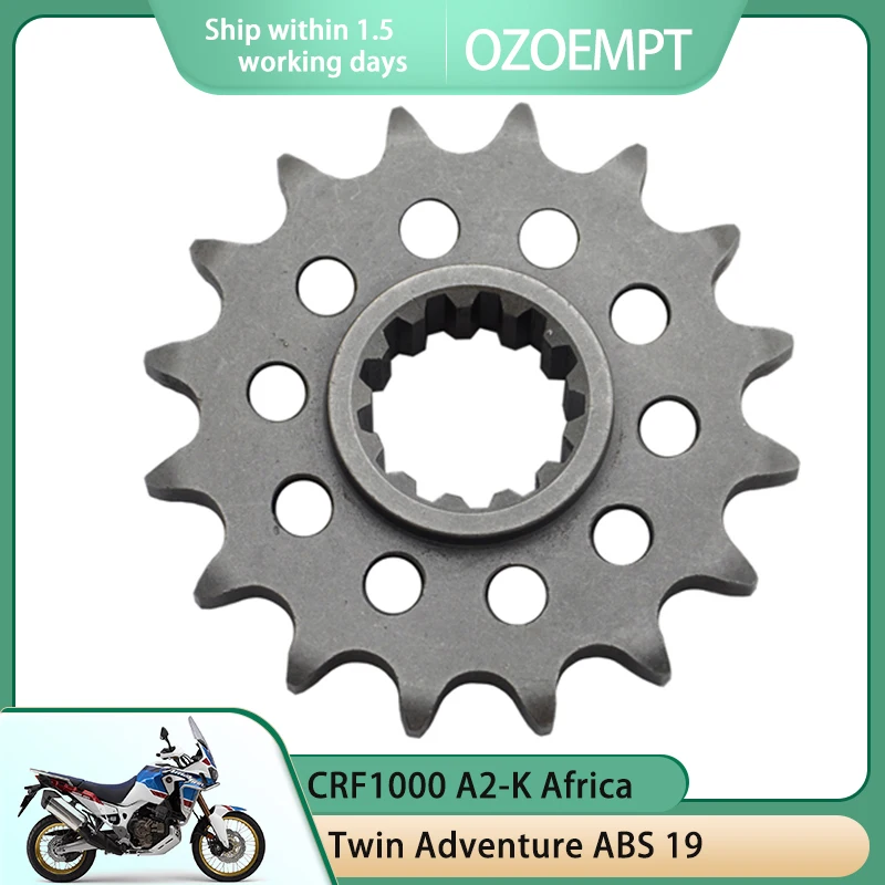 

Передняя Звездочка для мотоцикла OZOEMPT 525-16T, подходит для CRF1000 A-K Africa Twin ABS A2-K приключение ABS L-G,H Africa Twin