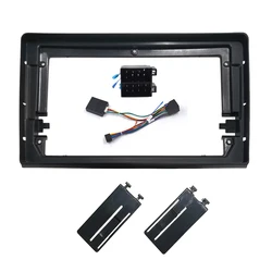 2 Din 9 Inch Fascia Radio Panel Frame Dash Kit with Harness Canbus Cable Box 9 Car For FIAT Bravo (198) 2006-2016