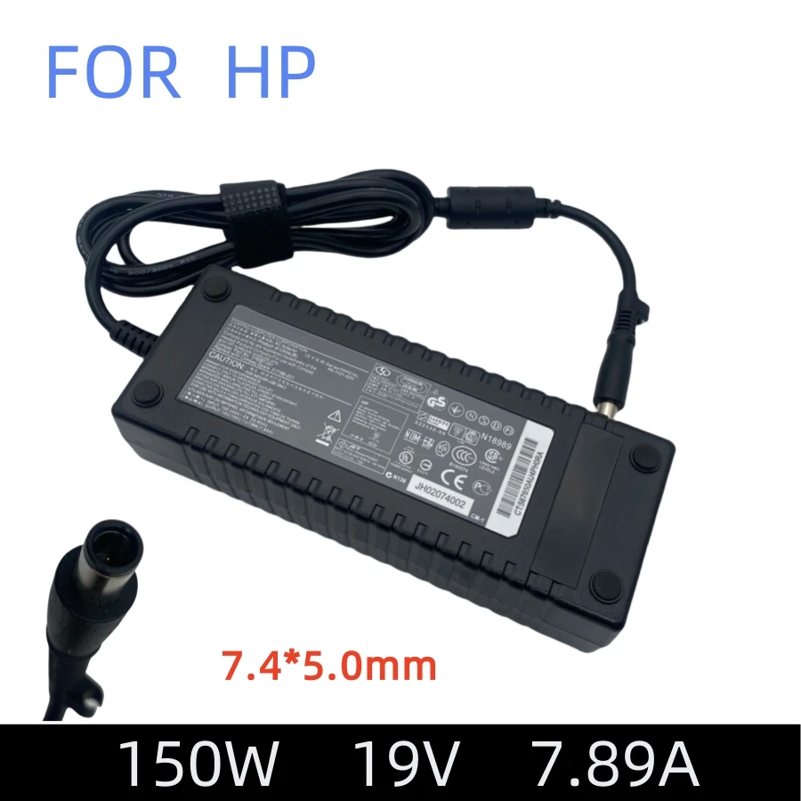 

150W AC Power Supply 19V 7.89A 7.4mm Pin Laptop Charger Adapter For HP PA-1121-02H 316687-001 317188-001 AC Adapter