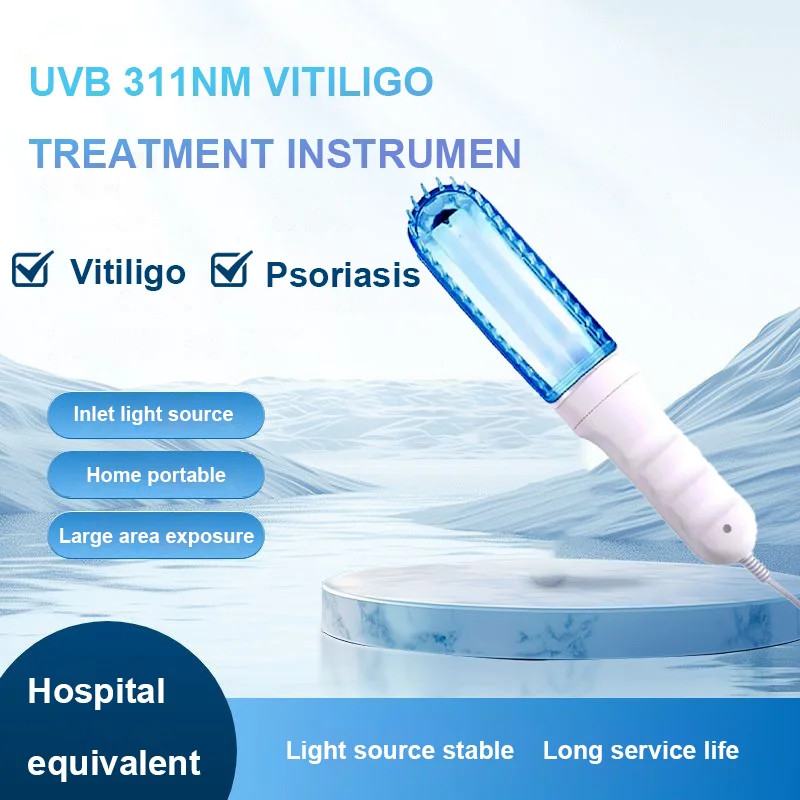 

UVB 311NM Narrowband Ultraviolet UVB Lamp UV Phototherapy Light Instrument Treatment Anti Vitiligo Psoriasis White Spot Skin