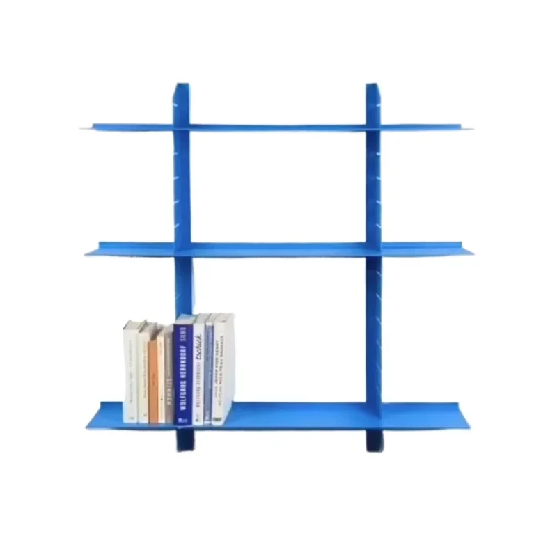 The wall shelf is practical and movable, and can be freely adjusted up, down, left, right, disassembled and assembled