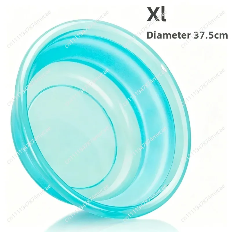 Portable Folding Washbasin Travel Outdoor Creative Home Baby Baby Washbasin Silicone Laundry Retractable Folding Tray