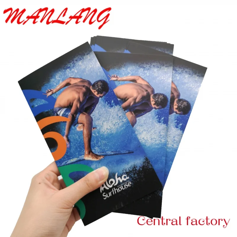 Custom  Factory Outlet Print On Demand Flyers Folding Brochures Custom Flyer Printing Services