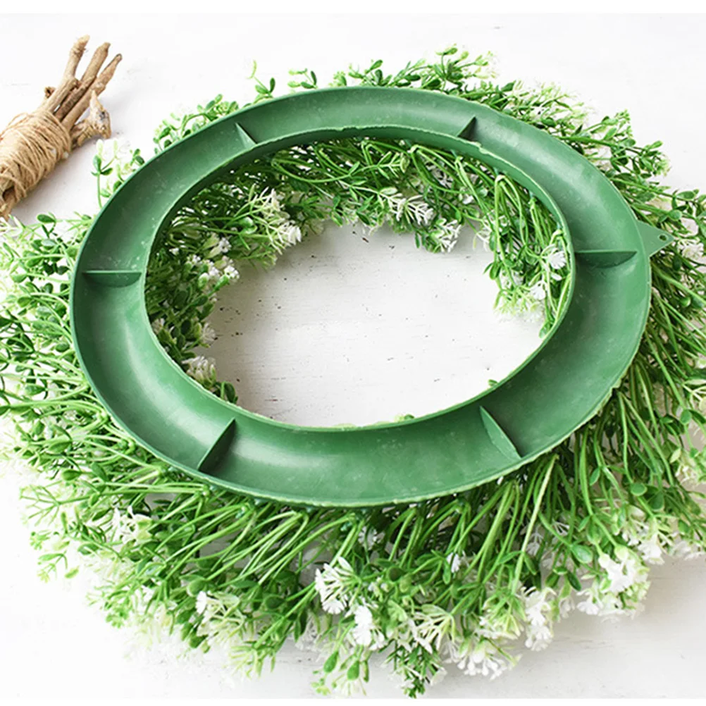

Artificial Garland Wreath Decor Baby's Breath Hanging Wedding Photo Prop Non Allergenic Indoor Outdoor Use