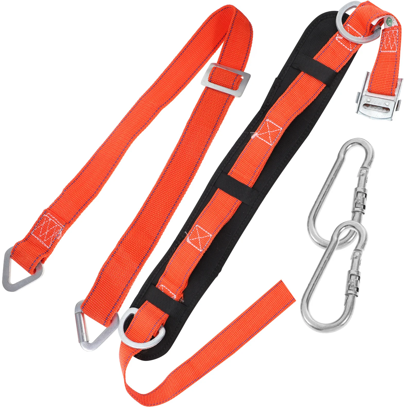 Outdoor Safety Belt Climbing Harness High Tensile Strength Polyester Anti Fall Electrical Work Mountaineering Fire Rescue Safety
