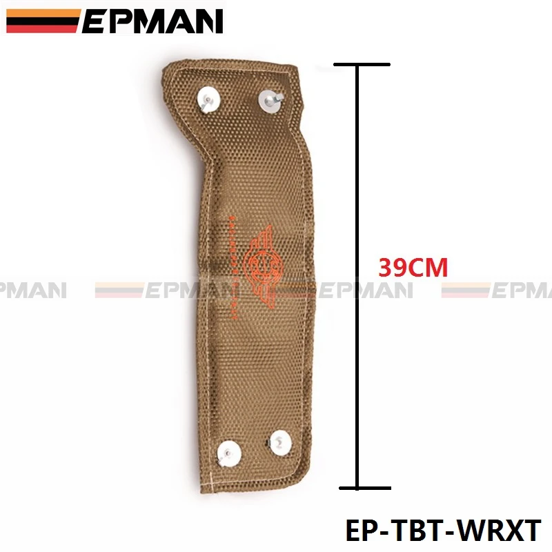 EPMAN Turbo/Turbocharger Heat Wrap Blanket For WRX/STI/LEGACY EJ25 VF22-VF42 Titanium EP-TBT-WRXT