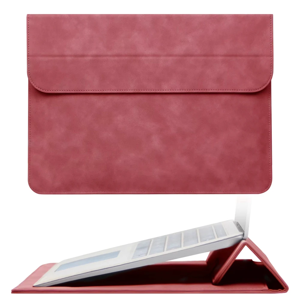 

Laptop Sleeve Bag, Cashmere, PU, Waterproof, Anti-friction, Compatible with Apple Macbook Air Pro, Laptop, Tablet, PC
