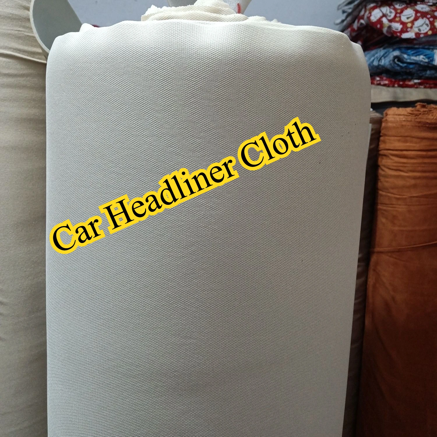 Tear‑resistant Sponge Backed Car Headliner Material Practical Auto Inner Ceiling Restoration Fabric By The Meter