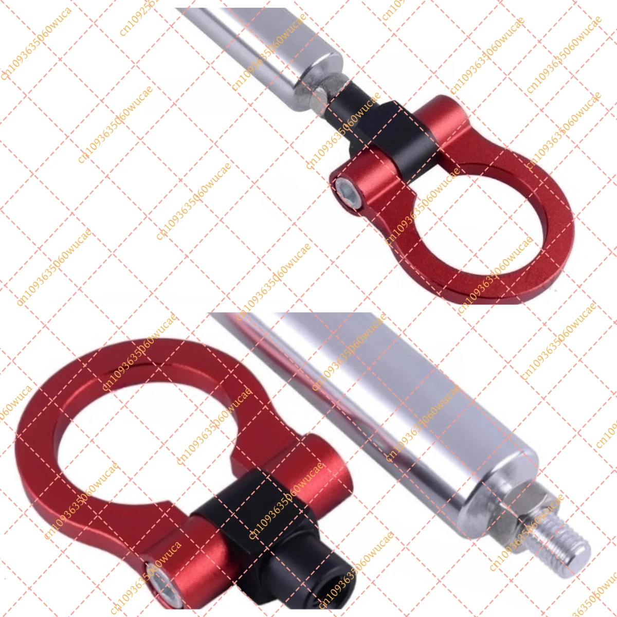 CITALL Car Screw on Type Track Racing CNC Trailer Traction Tow Hook Ring fit for Chevrolet Camaro 6th 2016 2017 2018 2019