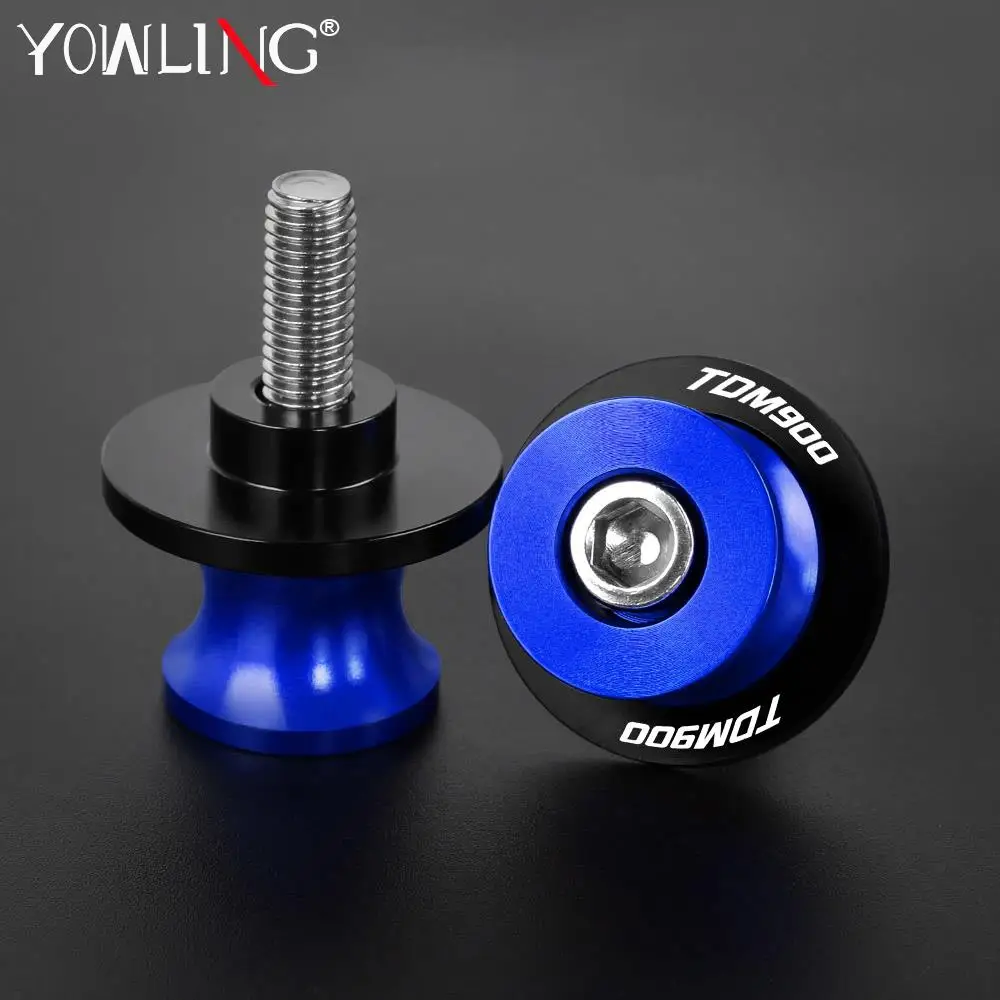 For YAMAHA TDM900 TDM 900 2005 2006 2007 2008 2009 2010 2011 2012 2013 2014 Accessories Swingarm Spools Slider Rear Stand Screws