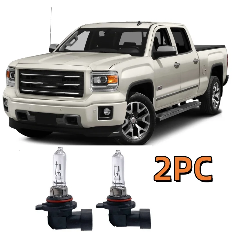 2PCS For HIR2 9012 12V 55W Bulb Long Life Version High Performance Headlight  Durable LED Headlights Bulbs