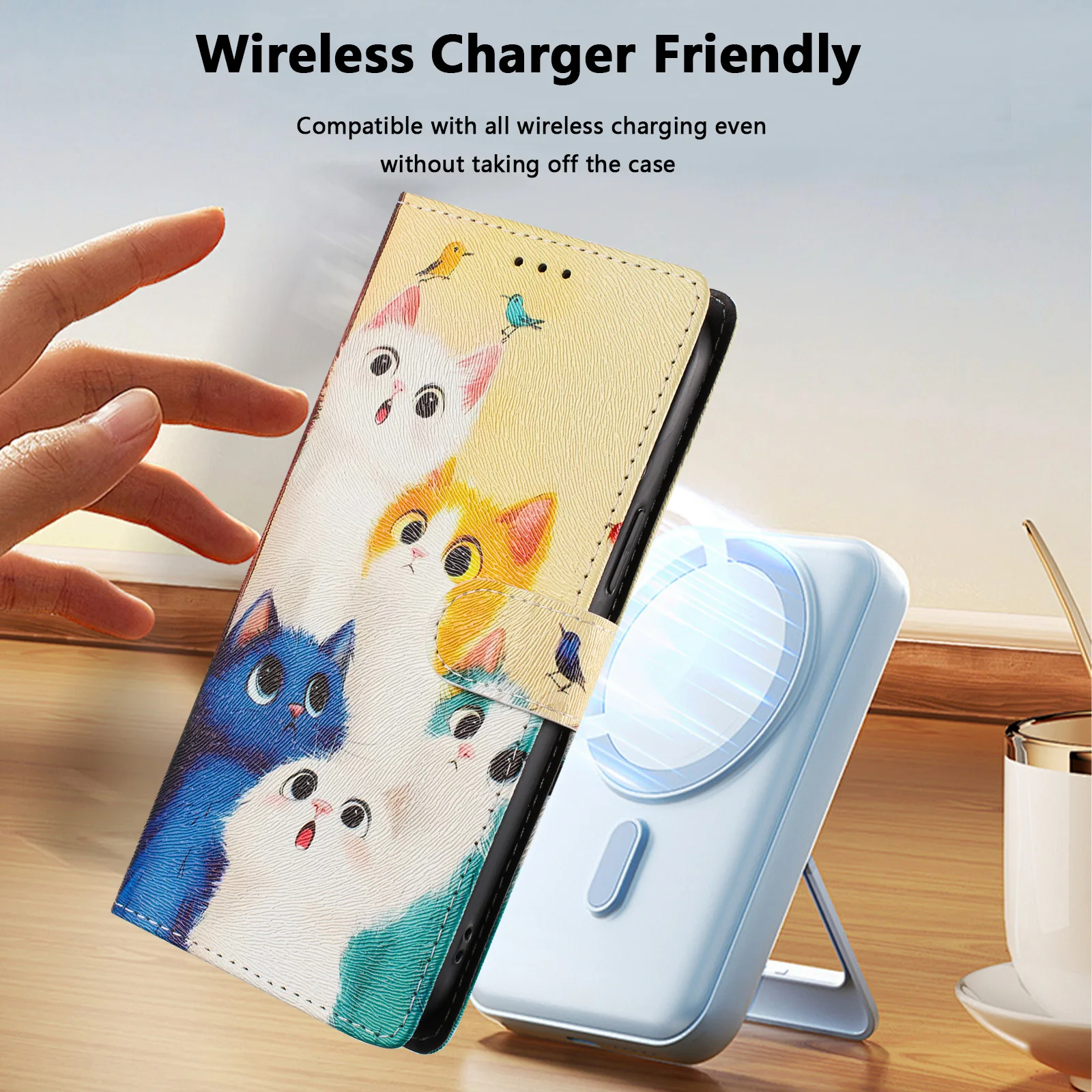 البحث X8 Pro X8S X7 الترا لطيف القط حافظة هاتف جلدية ل ممن لهم رينو 14 13 12 11 10 برو 5G 14F 13F 12F 11F حالات الوجه الغطاء الخلفي #2