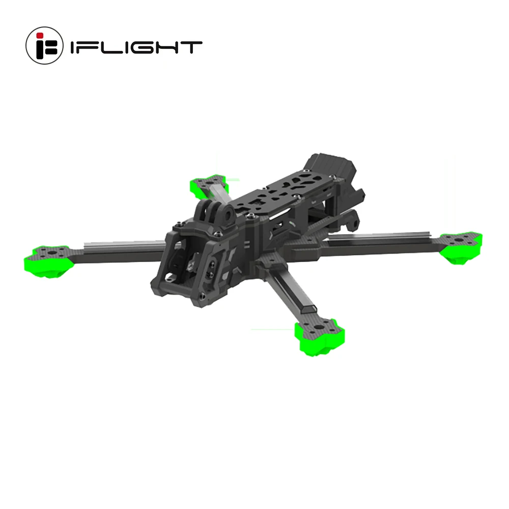 FyIFlight Nazgul Evoque F5 V2 FPV Frame Kit 5inch F5X （Squashed-X）with 6mm Arm for RC FPV Racing Drone
