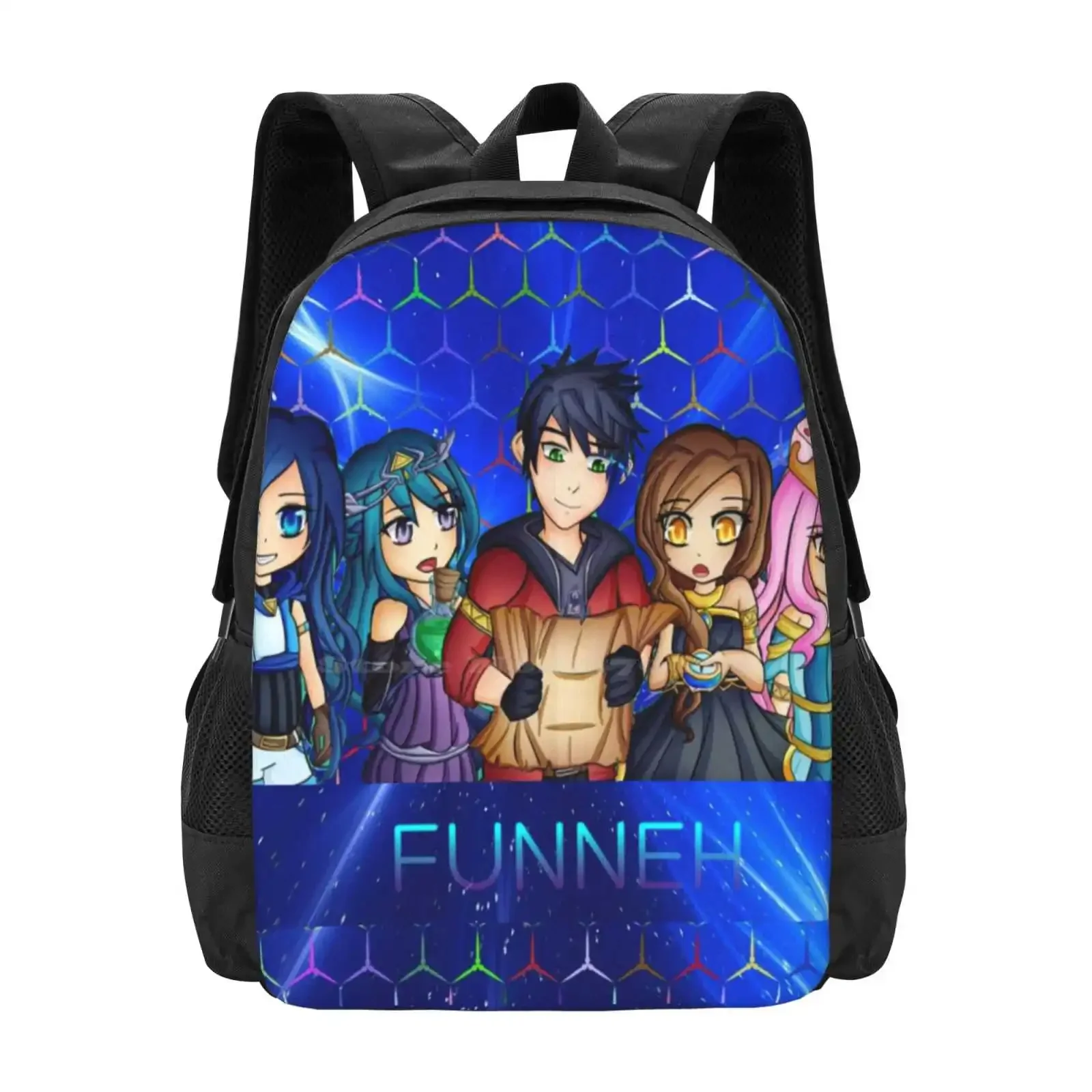 

Itsfunneh Krew Hot Sale Backpack Fashion Bags Its Funneh Gamer Gaming Alia Bloxburg Lachlanbeam Izza Place Fashion Famous