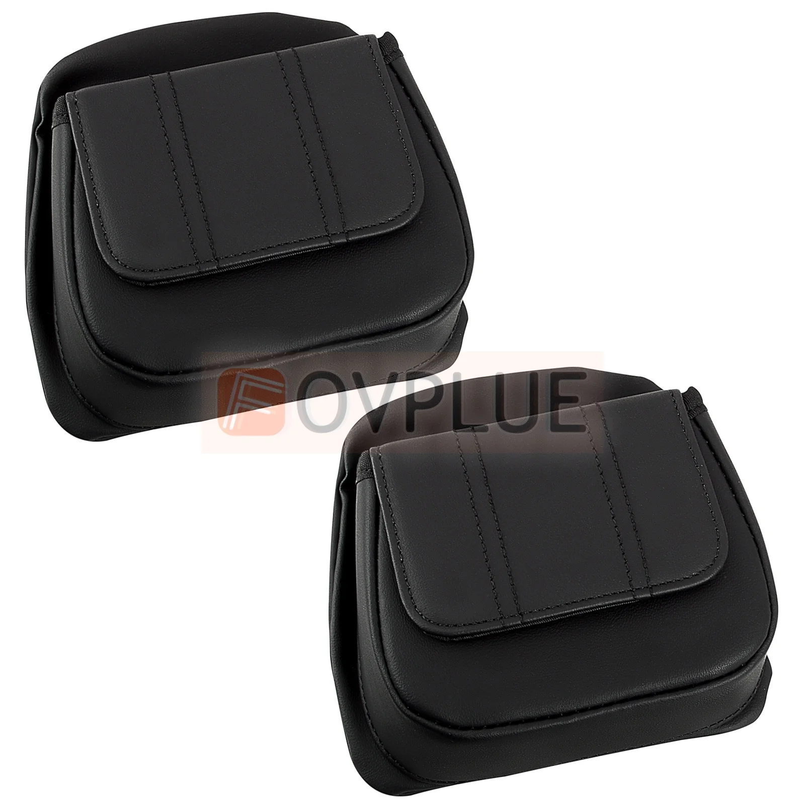 Black Lower Fairing Door Pockets Motorcycle Tool Bag for Harley Touring Road Glide Street Glide Tri Glide Electra Glide 2014-25