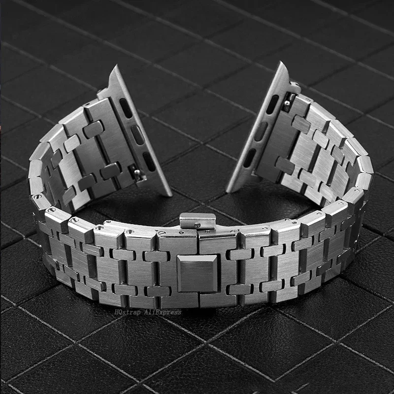 Stainless Steel Wristband for Apple Watch Ultra 49mm 44mm 45mm Metal Bracelet for Iwatch Band for Seiko 22mm Strap for Huawei