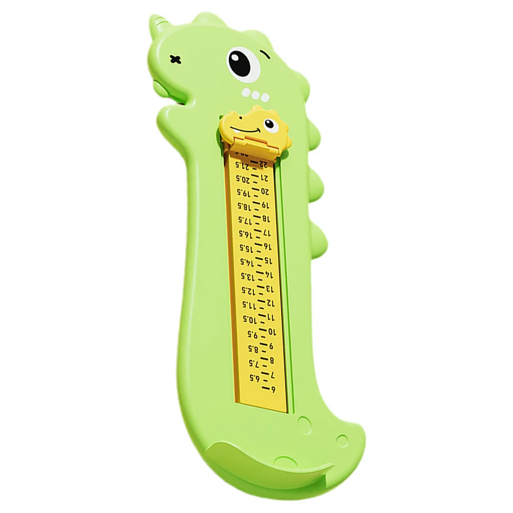 Dinosaur Foot Measurer Shoe Sizer Measuring Devices Gauge for Children Kids Measurement Instrument Sizing Baby Shoes