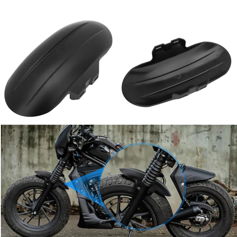 Motorcycle Black Front Fender Mudguard ABS Fairing Motocross Accessories Fit For Honda Rebel CMX300/500 CMX 300 500 2017-2023