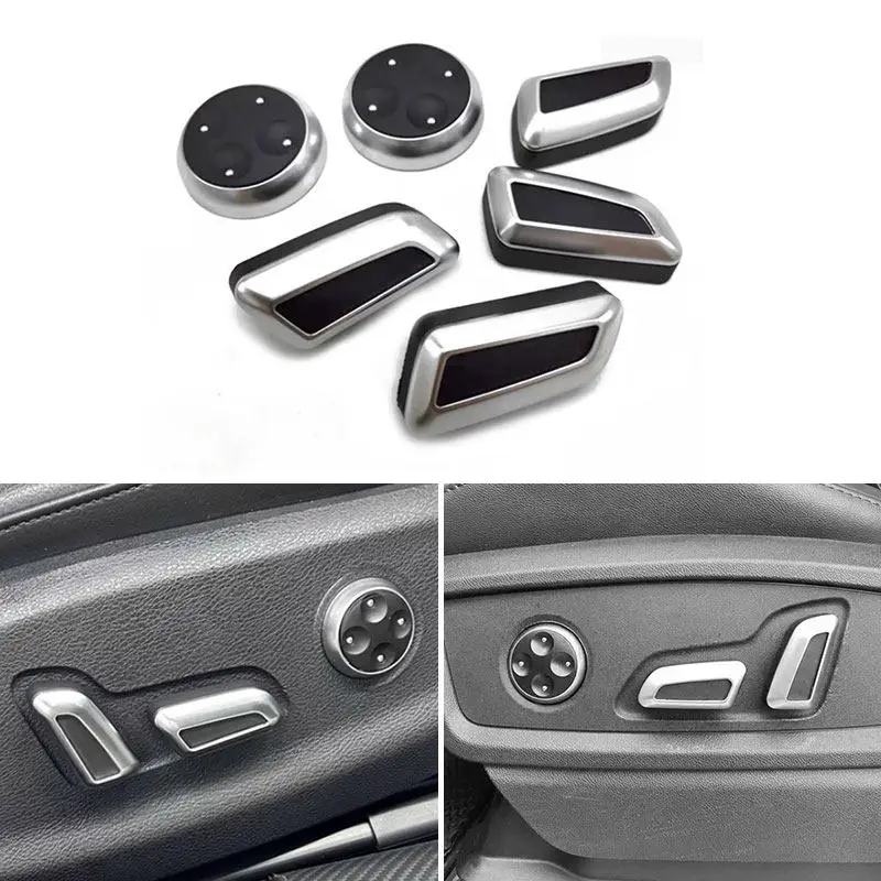 

For Audi A3 A4 A5 A6 A7 Q3 Q5 For VW Tigauan CC Car Accessories Interior Trim Seat Switch Adjustment Button Cover Repalcement