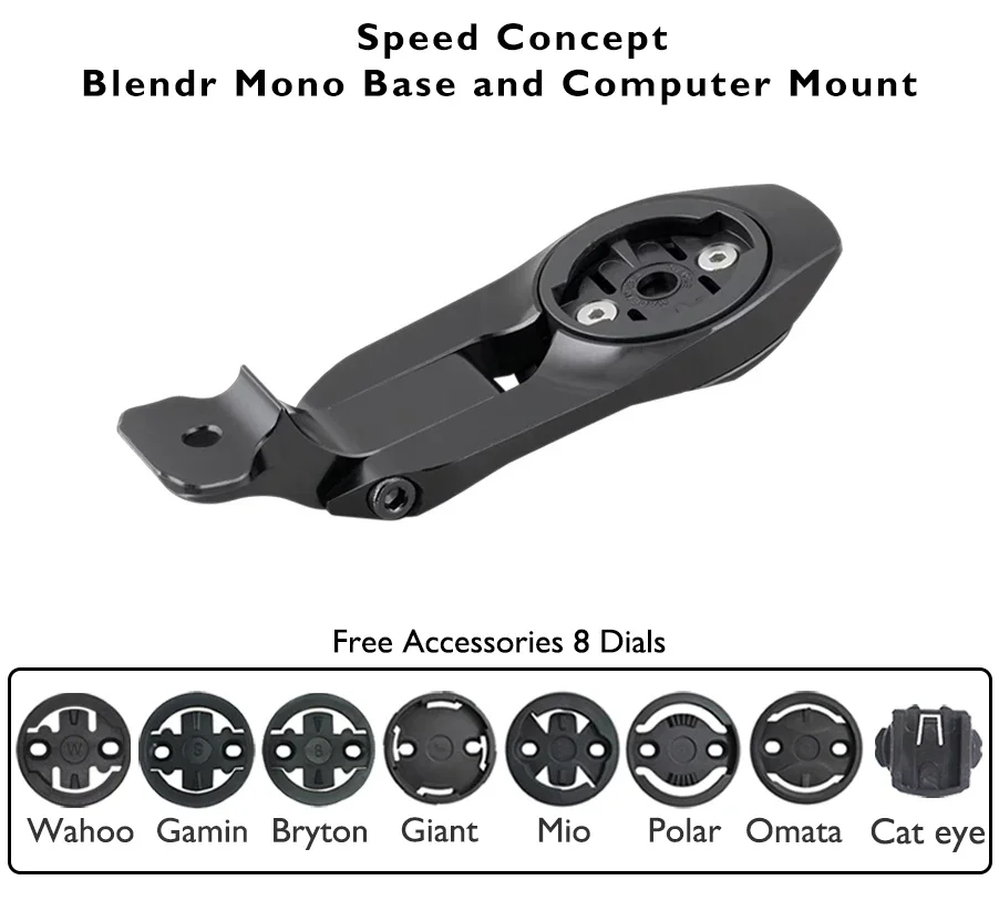 Bontrager Speed Concept Blendr Duo Base and Computer Mount for the