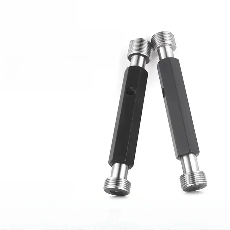 1PCS 7H M20-M27 Steel Metric Fine Thread Plug Gauge High Quality Wholesale Measure Tool X0.5/0.75/1.0/1.25/1.5/2.0/2.5